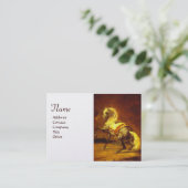 GLÜCK-Pearl Paper Visitenkarte (Stehend Vorderseite)