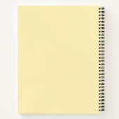 Glück Positive Bekräftigung Notizblock (Rückseite)