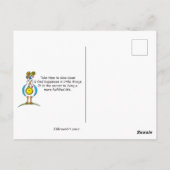 Glück_ Postkarte (Rückseite)