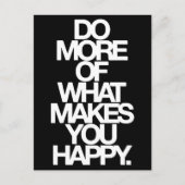 Glück Postkarte (Vorderseite)