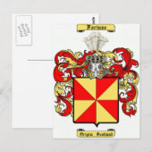 Glück Postkarte (Vorne/Hinten)