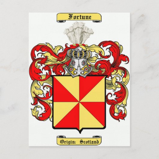 Glück Postkarte (Vorderseite)