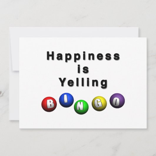 Glück ruft BINGO (Vorderseite)