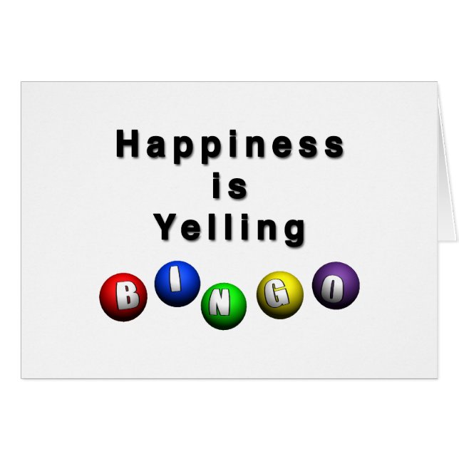 Glück ruft BINGO (Vorderseite (Horizontal))