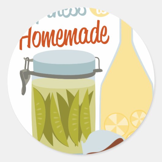 Glück Runder Aufkleber (Vorderseite)