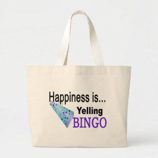 Glück schreit BINGO Jumbo Stoffbeutel