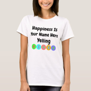 Glück schreit Bingo T-Shirt