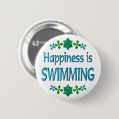 Glück schwimmt button (Vorne & Hinten)