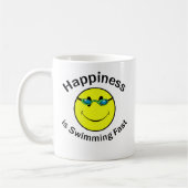 Glück schwimmt schnell kaffeetasse (Links)