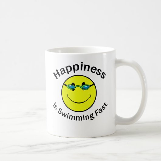 Glück schwimmt schnell kaffeetasse (Rechts)