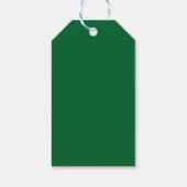 Glück seit Jahr Geschenkanhänger (Rückseite)