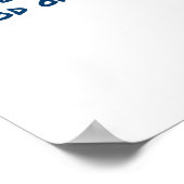 Glück sieht gut aus auf deinem Aufkleber Poster (Ecke)