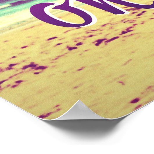 Glück sieht gut aus poster (Ecke)