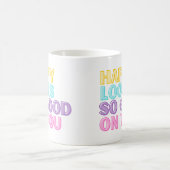 Glück sieht so gut aus auf deiner Tasse (Mittel)