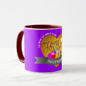Glück (Sondertag) - MUTTER / Name Tasse (Vorderseite Links)