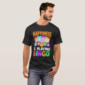 Glück spielt Bingo T-Shirt (Vorne ganz)