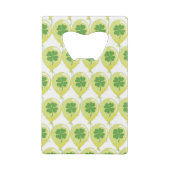 Glück St. Patrick's Clovers Geldbeutel Flaschenöffner (Rückseite)