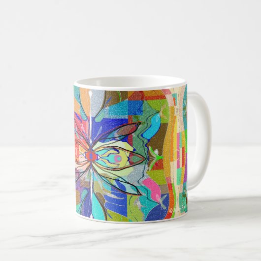 Glück-Tasse Kaffeetasse (VorderseiteRechts)