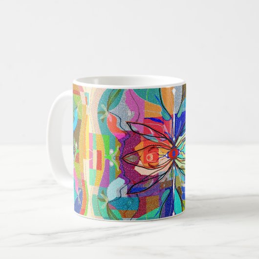 Glück-Tasse Kaffeetasse (Vorderseite Links)