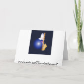 Glück Tauchen lustig Tauchen Frohe Weihnachten Ehe (Rückseite)