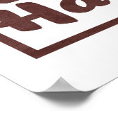 Glück: Töpferei Poster (Ecke)