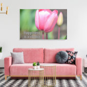 Glück Tulips Leinwanddruck (Insitu (Wohnzimmer))