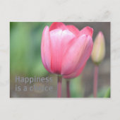 Glück Tulips Postkarte (Vorderseite)