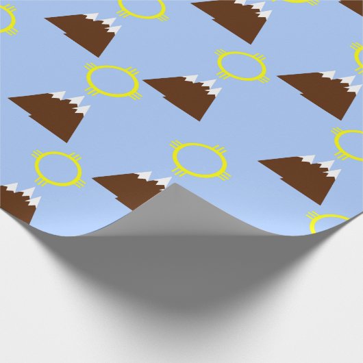 Glück und Bestimmung Geschenkpapier (Ecke)