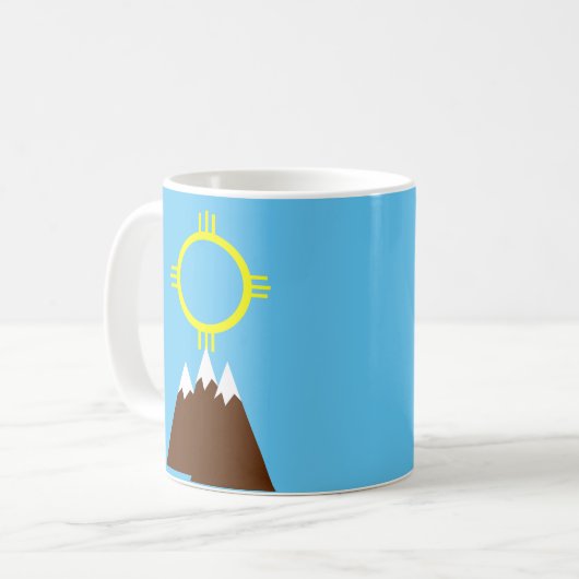 Glück und Bestimmung Kaffeetasse (Vorderseite Links)