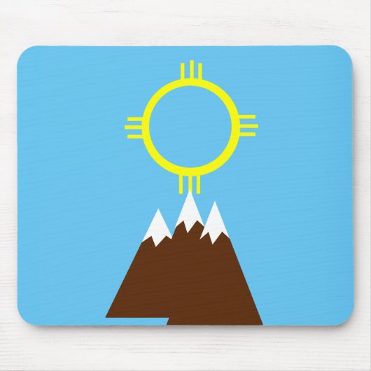 Glück und Bestimmung Mousepad (Vorne)