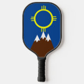 Glück und Bestimmung Pickleball Schläger (Rückseite)