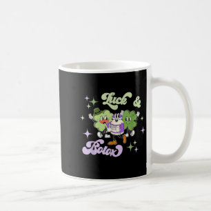 Glück Und Botox Lustiger Shamrock Krankenpfleger I Kaffeetasse