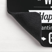 Glück und Erfolg Mousepad (Ecke)