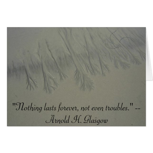 "Glück und Glas, wie leicht das bricht, nicht (Vorderseite (Horizontal))