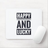 Glück und Glück Mousepad (Mit Mouse)