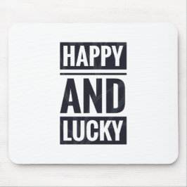 Glück und Glück Mousepad
