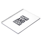 Glück und Glück Notizblock (Linke Seite)