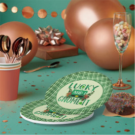 Glück und ich machen es St. Patricks Day Party Pappteller