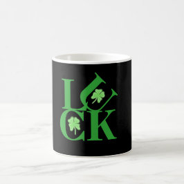 Glück und Kleeblätter Kaffee Cup Kaffeetasse