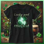 Glück und magische Klee T-Shirt
