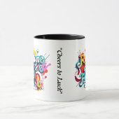 "Glück und Spaß" Tasse (Zentrum)