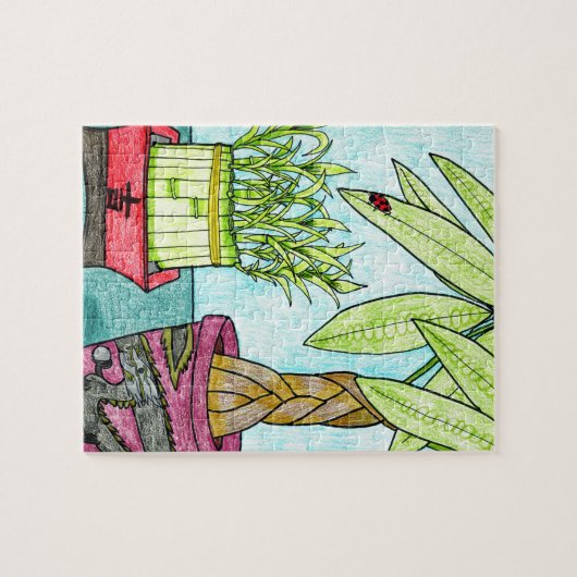 Glück und Vermögen Puzzle (Horizontal)