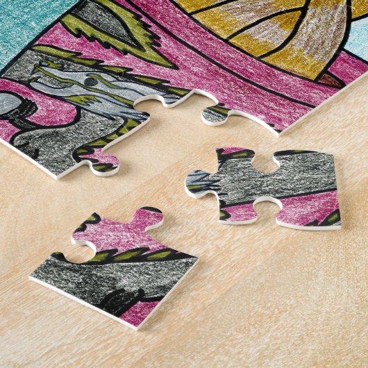 Glück und Vermögen Puzzle (Seite)