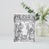 Glück und Weisheit Postkarte (Stehend Vorderseite)