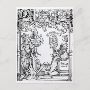 Glück und Weisheit Postkarte