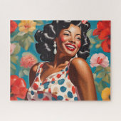 Glück unter den Blume Puzzle (Horizontal)