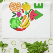 GLÜCK VEGAN GESCHIRRTUCH (Gefaltet)