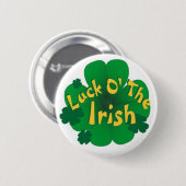 Glück-von-d-irisch Button (Vorne & Hinten)