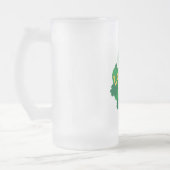 Glück-von-d-irisch Mattglas Bierglas (Links)