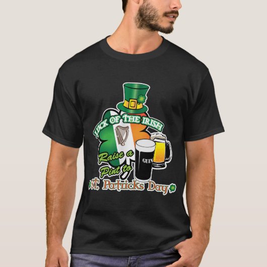 Glück-von-d-Irisch T-Shirt (Vorderseite)